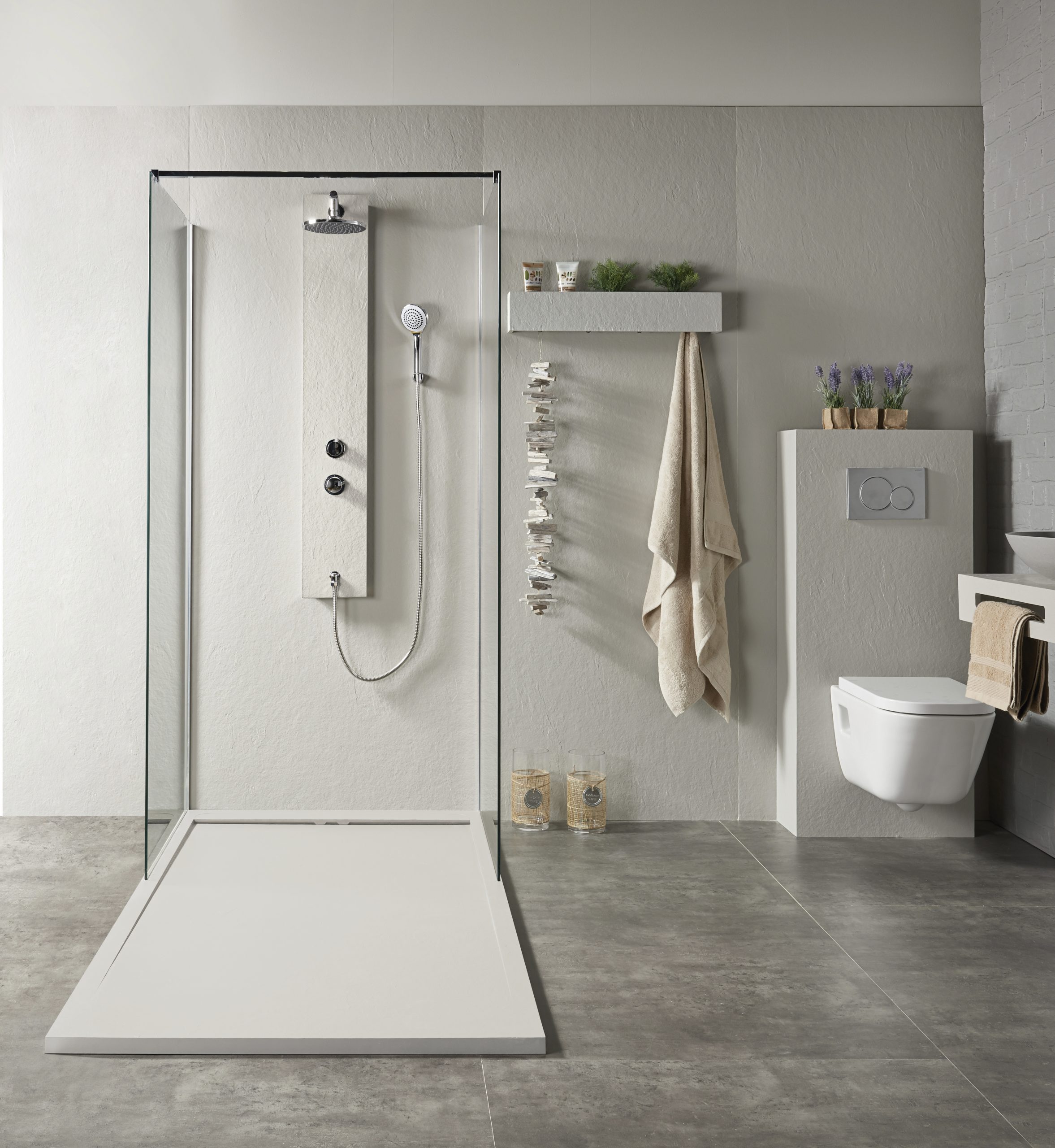 Receveur de douche DUO 100 x 90 cm