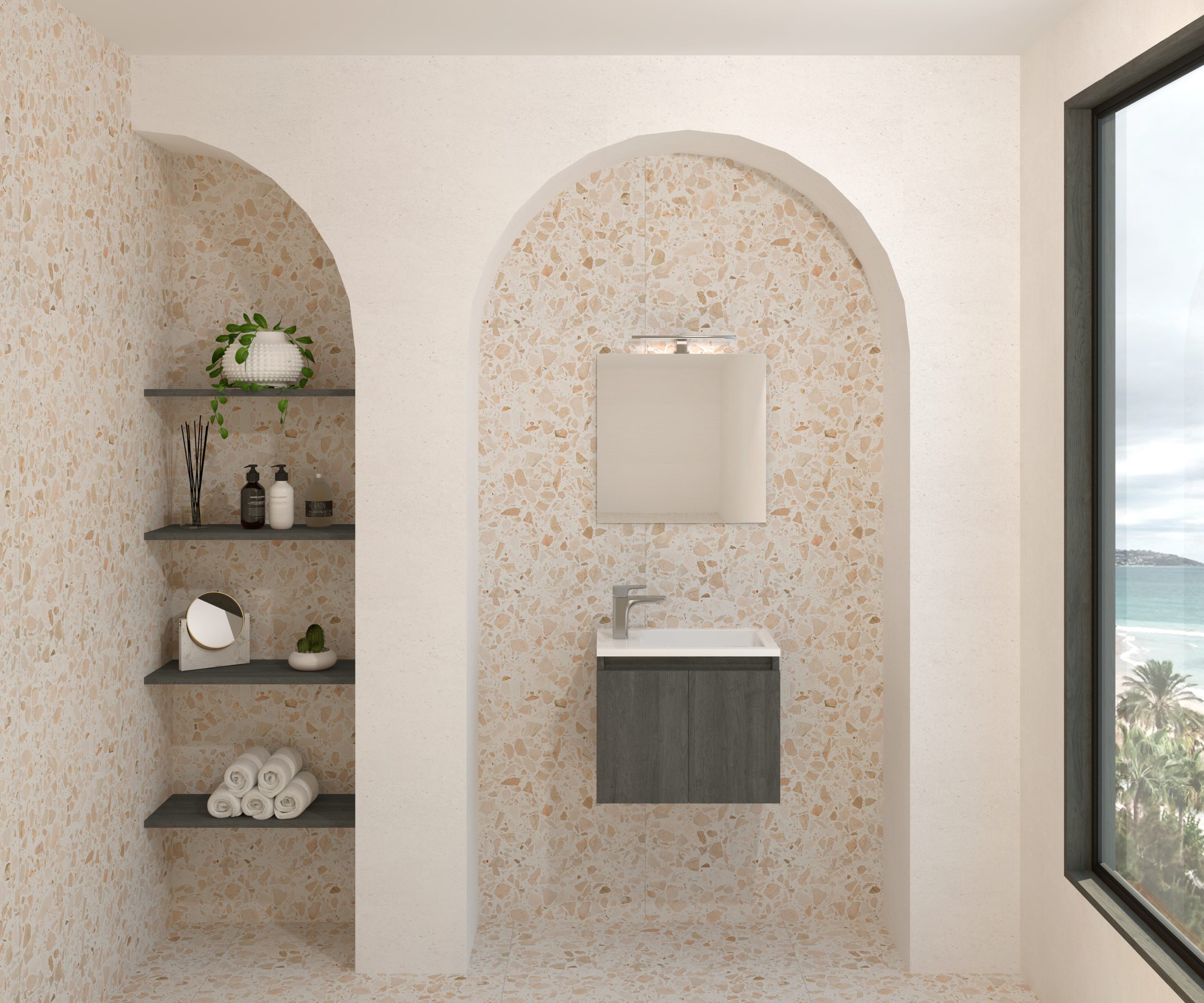 Pack ONET con lavabo, espejo y foco LED (copia)