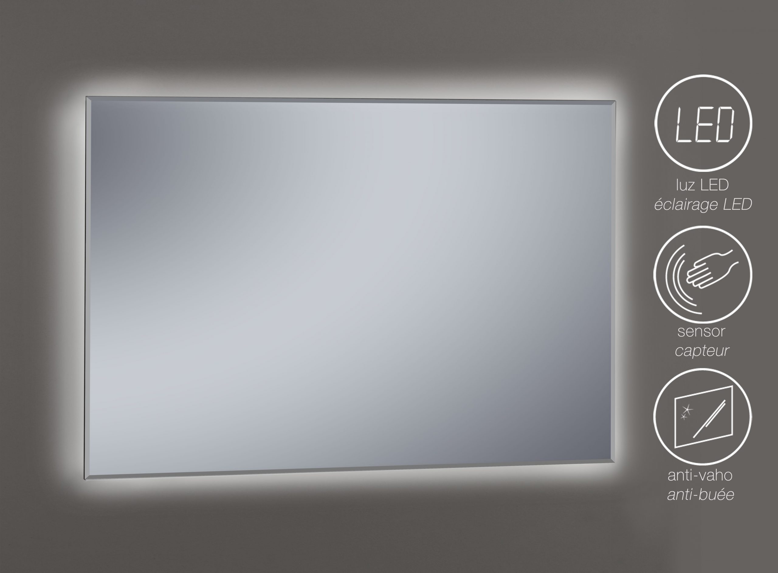 Miroir SONIA de 120x80 cm