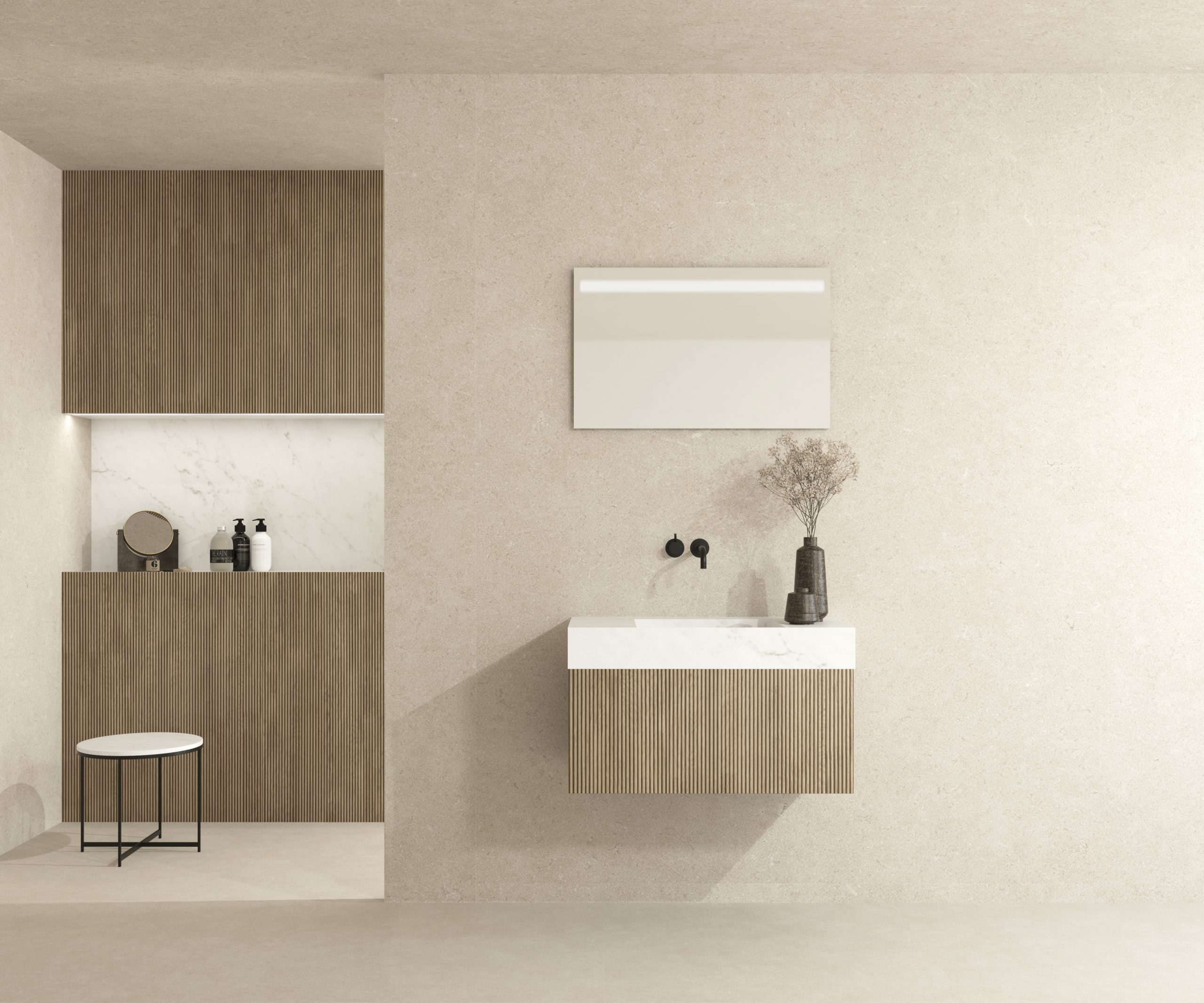 Pack NEOUVIELLE + lavabo Dekton