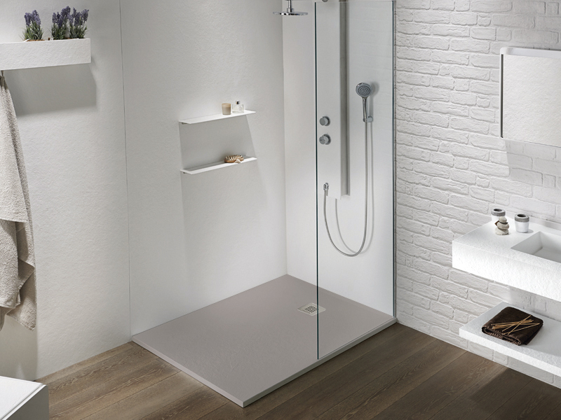 Receveur de douche SOBRE ivoire 140x80 cm