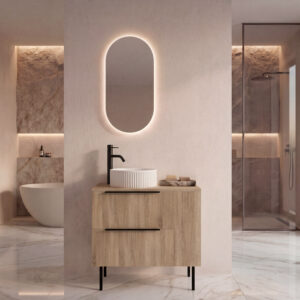 Pack NANTERRE + lavabo estriado