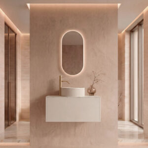 Pack ROCHELLE  + encimera Dekton + lavabo estriado